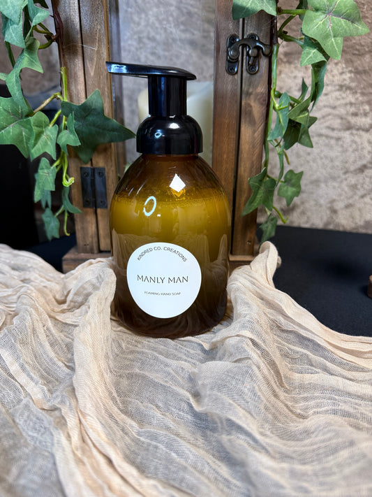 MANLY MAN FOAMING HAND SOAP